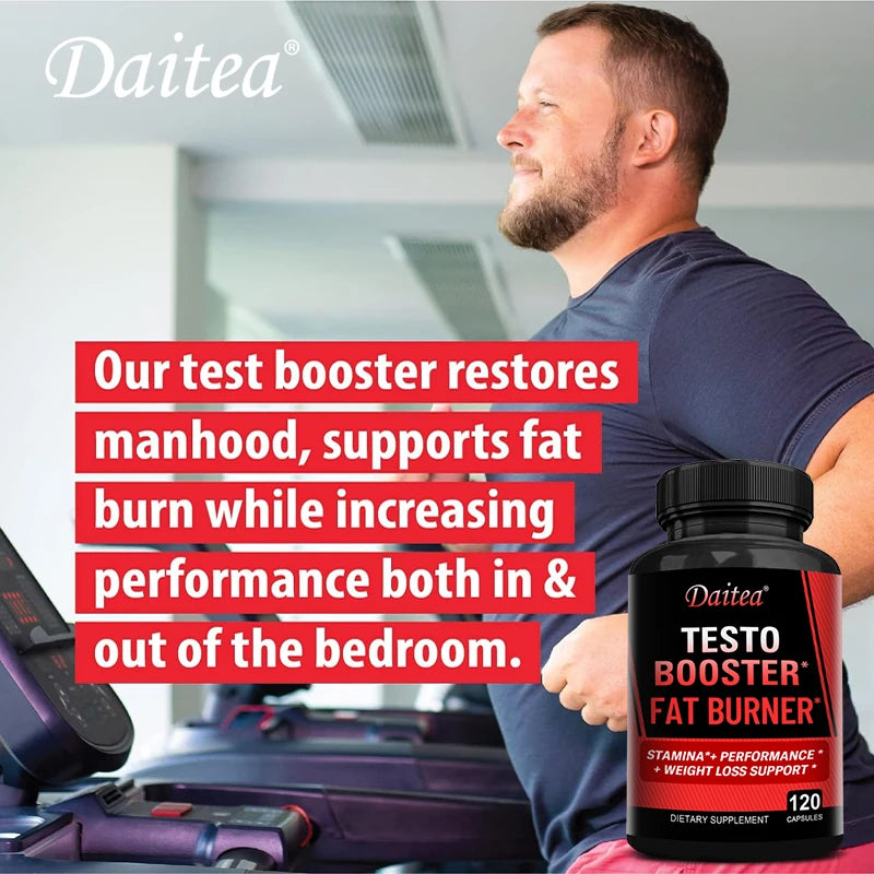 Fat Burning Supplement - Supports Endurance, Muscle, Athletic Performance and Weight Management - 120 Capsules