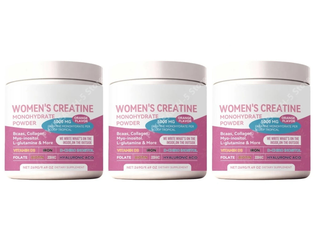 Female Compound Creatine Powder Supplement Powder for Nutrition Support, 3 Spoons Per Day, 269g