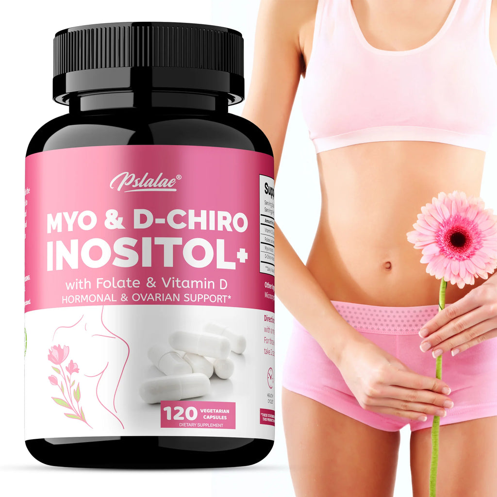 MYO & D-CHIRO INOSITOL - Rich in Vitamins, Supports Women's Health and Ovarian Function, Improves Immunity,Hormone Balance