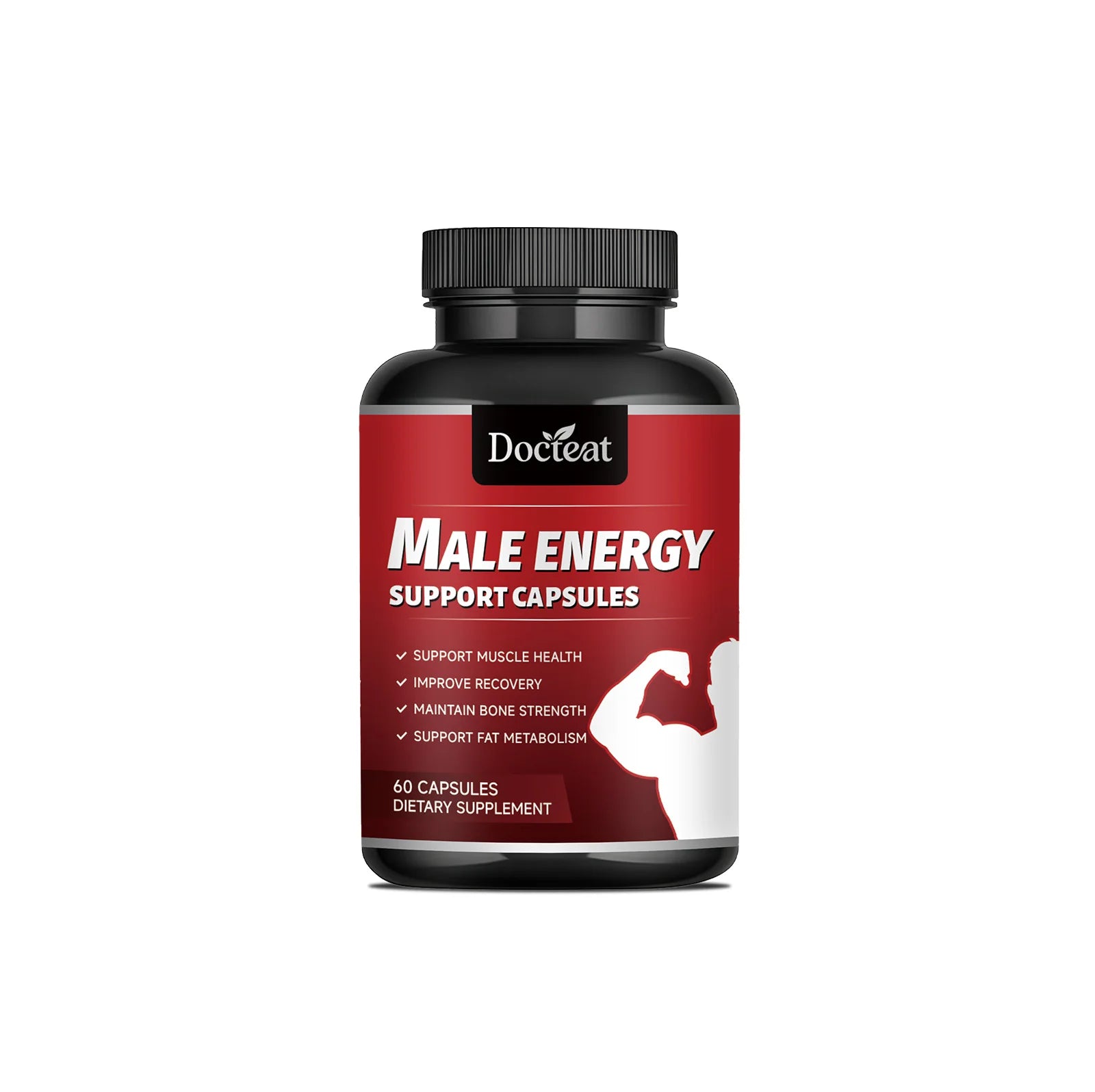 Docteat Organic Maca Root Power Tablets for Men Ginseng Pills Supplement for Health Energy