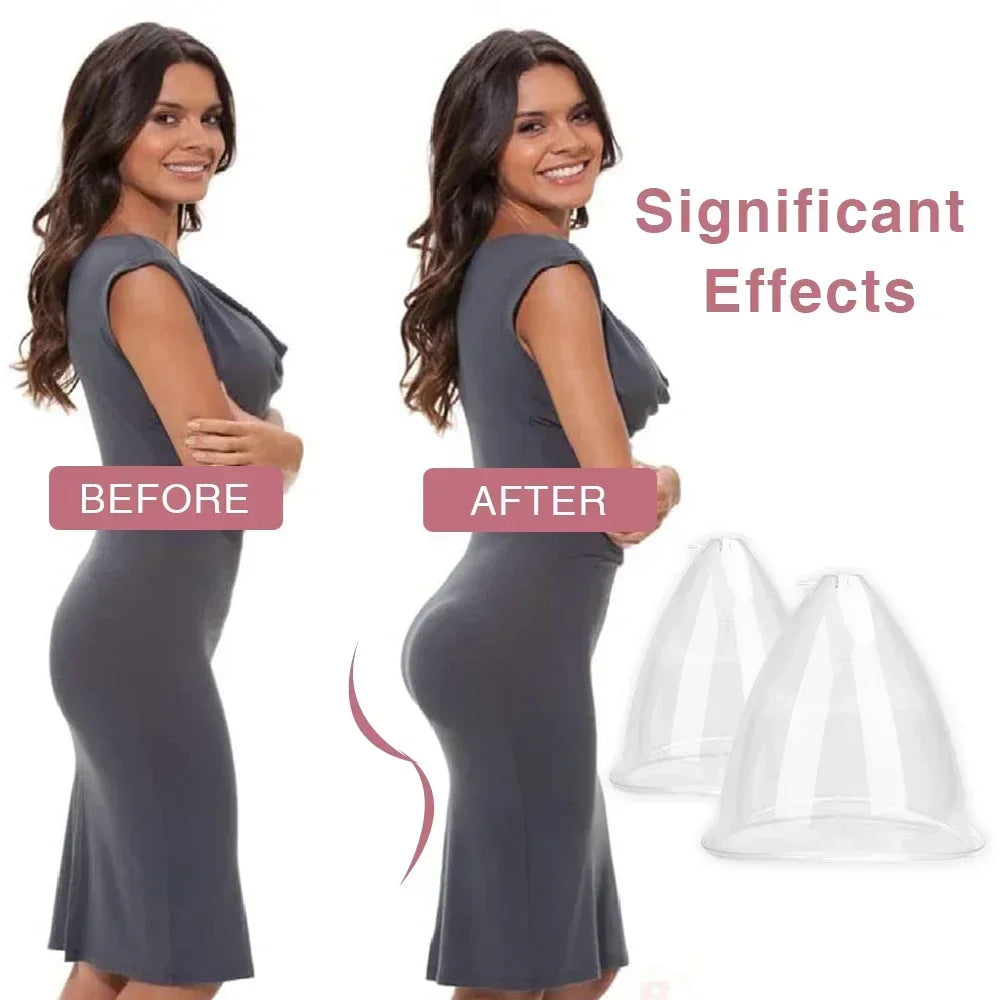 Butt Cup for Buttock  Enlargement Machine 16cm19cm 21cm 1200ml/1500ml/1800ml  Breast Enlargement Suction Hips Lifting Vacuum Cup