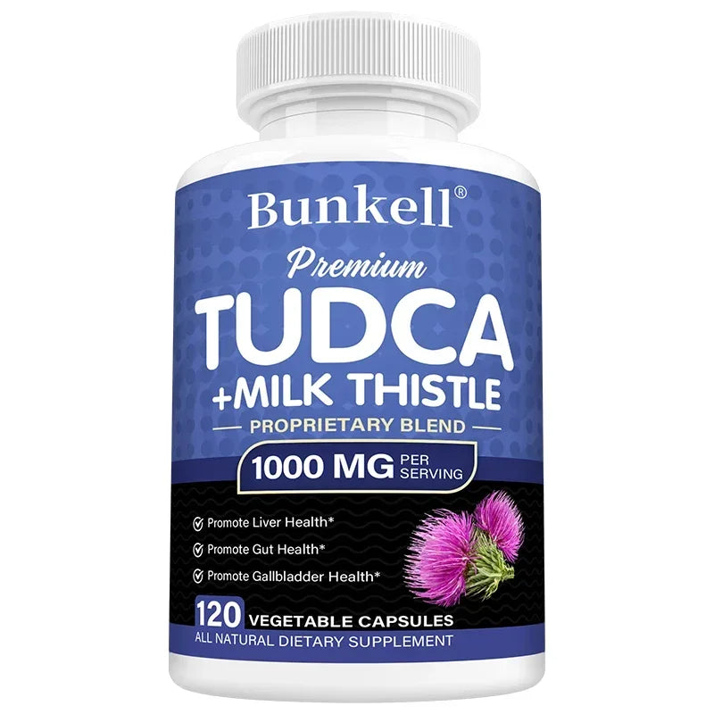 Fatty Liver Cleanse Detox Supplement - with Milk Thistle, for Men and Women, Helps Liver Health, Health Promotion, Antioxidant