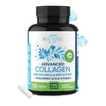 Multi Collagen Capsules, Hydrolyzed Collagen Supplement for Hair Skin Nails Joint & Bone Health, Anti-Aging Antioxidant Support
