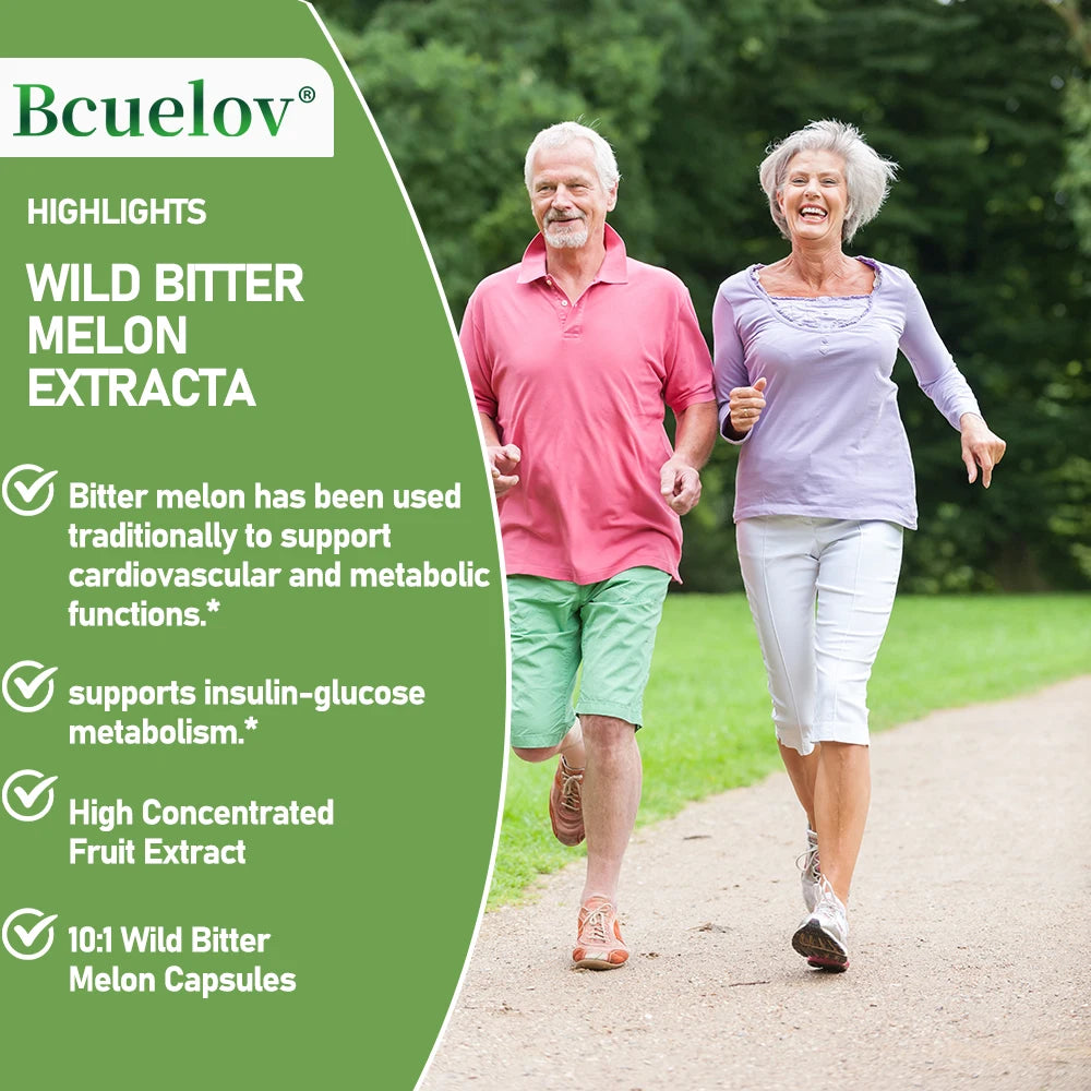 Bitter Melon Extract Supplements May Support Blood Pressure, Blood Sugar Balance, Immune System Health, Weight Management
