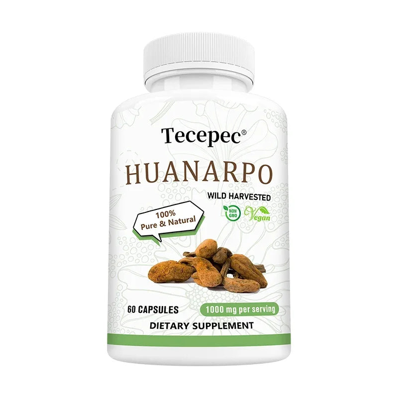 Huanarpo Capsules 1000mg, 120 Vegan Capsules, Natural Energy, Stamina & Vitality Supplement, Supports Male Health, Non-GMO