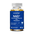 NAD Supplement - with Nicotinamide Riboside & Resveratrol, Natural Energy, Cellular Health, Anti Aging, Enhance Immunity