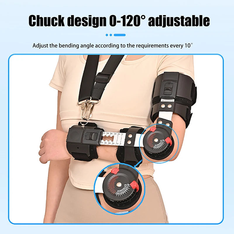 1 Pcs Elbow Joint Fixation Brace Hinged Shoulder Arm Sling For Arm Braces Support Splint Orthosis