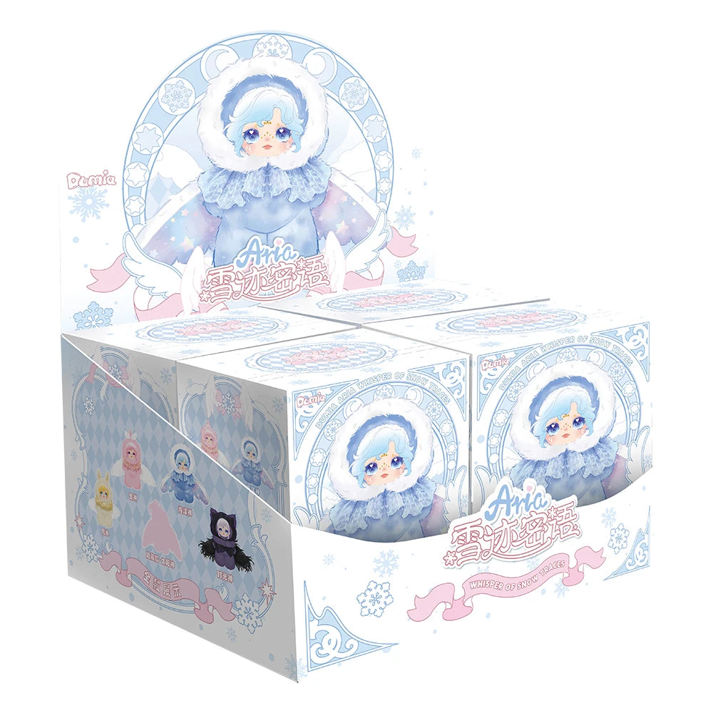 Dumia Snow Trace Secret Language Vinyl Blind Box Doll Mobile Bone Joint Cute Girl Birthday Gift Toy