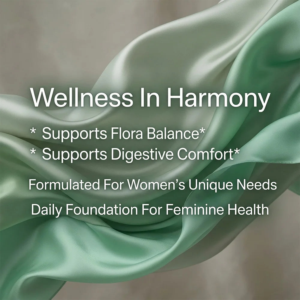 Pre+probiotic Capsules for Women, with Vitamin C, Cranberry Extract, Support Digestive Health, Protecting The Vaginal Flora