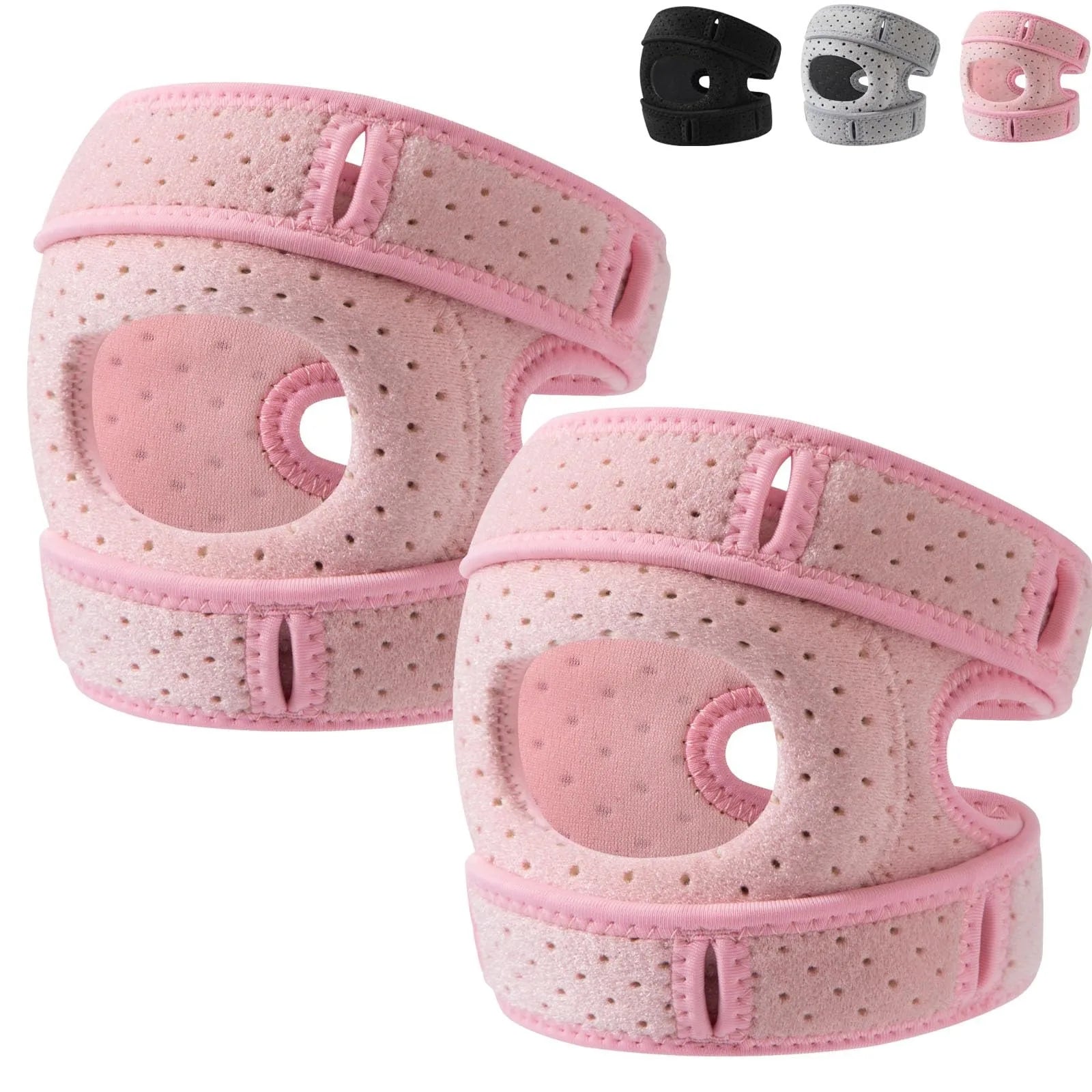 Breathable Patella Knee Band Sports Knee Support Brace Joint Protection Patella Strap For Men Women Running Fitness