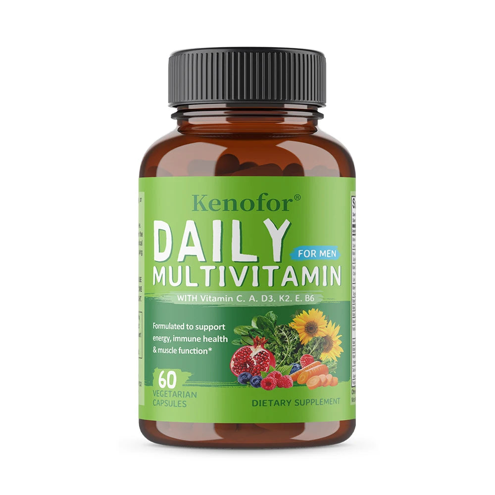 Multivitamins and Minerals Supplements - Maintain Bone Health, Help Relieve Fatigue, and Promote Red Blood Cell Production