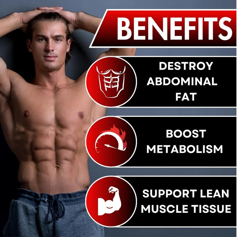 Fat Burning Supplement - Supports Endurance, Muscle, Athletic Performance and Weight Management - 120 Capsules