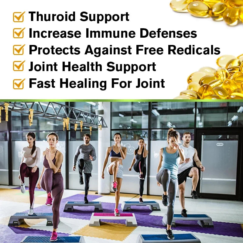 Buy 1 Get 1 Free! Organic Sea Moss Supplement, for Thyroid & Skin Health, Boosts Immunity, Energy & Digestion, GMP Certified