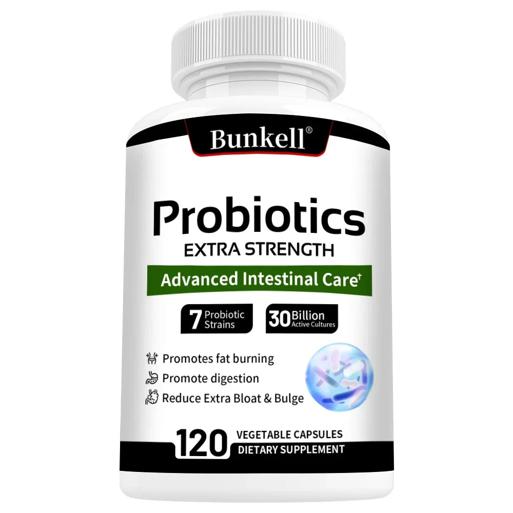 Probiotic Supplement - Helps Burn Fat Metabolism & Promotes Nutrient Digestion and Gut Health for Adult Men&Women