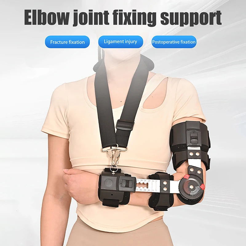 1 Pcs Elbow Joint Fixation Brace Hinged Shoulder Arm Sling For Arm Braces Support Splint Orthosis