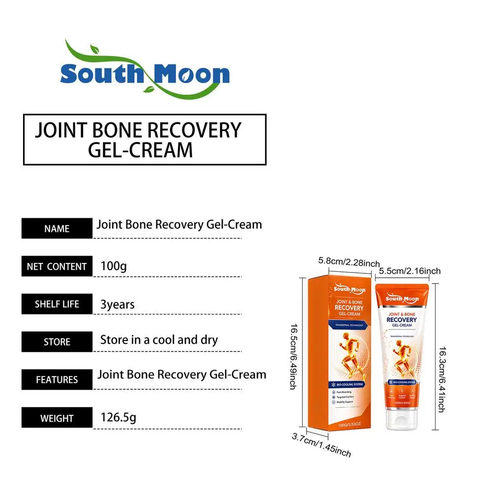 Cooling Joint Care Cream 100g Mild Body Topical Recovery Gel Transdermal Absorb Formula Comfort Support Joint & Bone Ointment