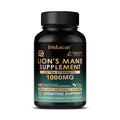 Lion's Mane Mushroom Capsules, Brain Wellness Supplement, Support Memory, Focus, Nerve Health, Mood, Energy & Immune Balance