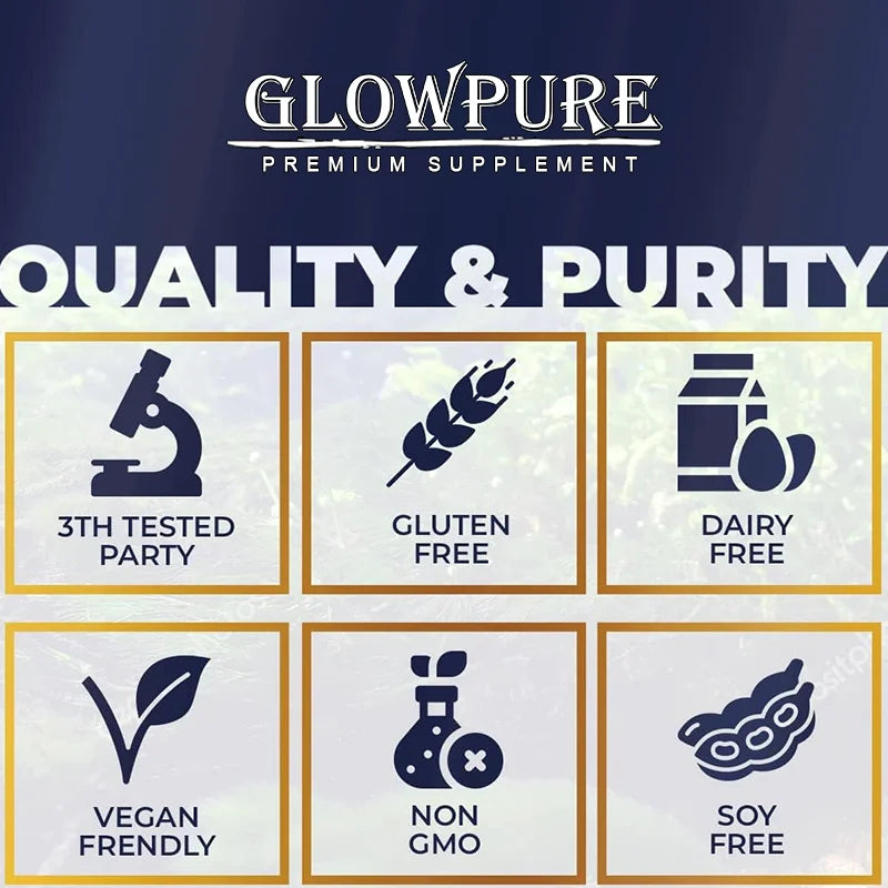 Glucosamine Chondroitin Capsules for Bone Joint Health and Mobility Comfort with Bee Venom Turmeric MSM