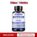 Benfotiamine Capsules, with Fat-Soluble Vitamin B1, Support Nerve Health, Energy Metabolism & Cellular Wellness for Men & Women