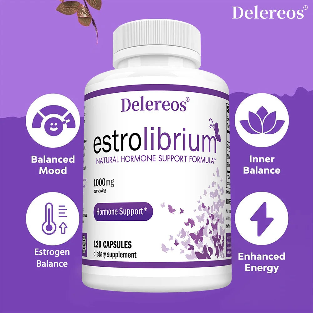 Female Hormone Balancing Supplement, Contains Dong Quai, Menopause Relief, Improves Mood, Supports Metabolism