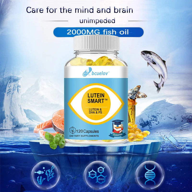Lutein Ester Capsules - Algae & Flaxseed Oil, Plant-Based Eye Wellness Supplement, Supports Eye Comfort, Vision & Macula Health