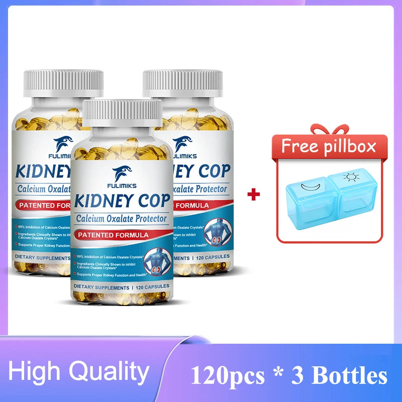 Premium Kidney Cop Capsules, with Vitamin B6, Magnesium, Support Bladder Health, Kidney Detoxification, Suitable, Men & Women