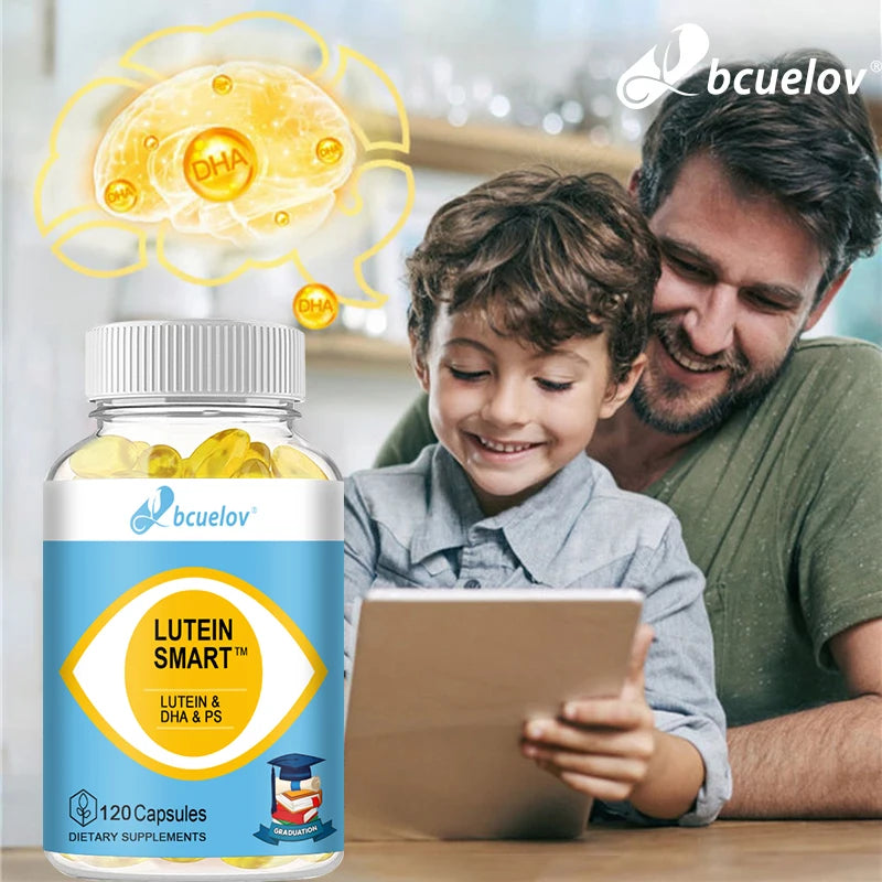 Lutein Ester Capsules - Algae & Flaxseed Oil, Plant-Based Eye Wellness Supplement, Supports Eye Comfort, Vision & Macula Health