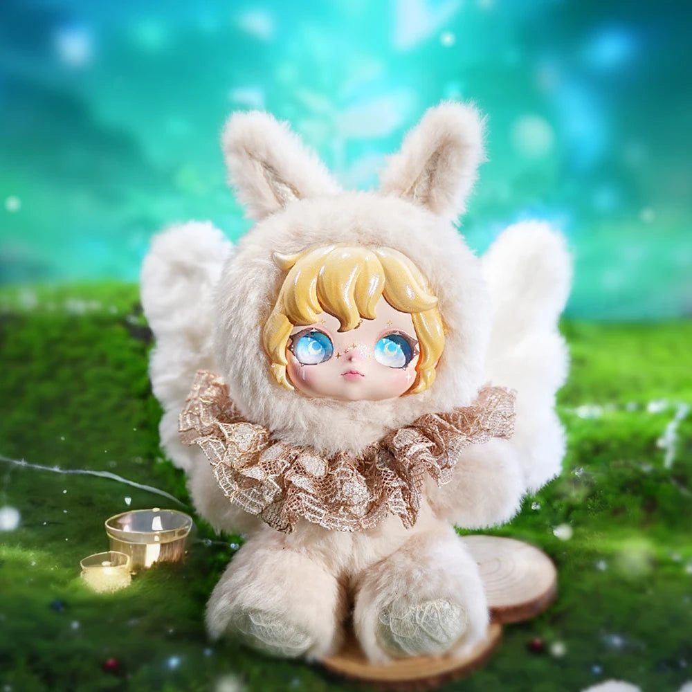 Dumia Snow Trace Secret Language Vinyl Blind Box Doll Mobile Bone Joint Cute Girl Birthday Gift Toy