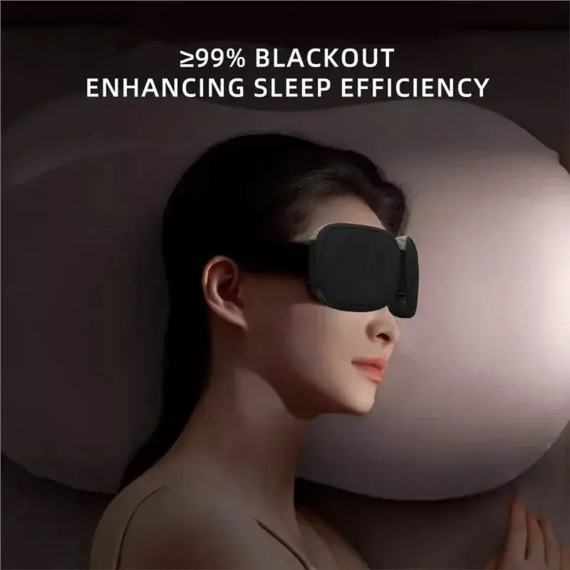 3D Sleeping Eye Mask Block Out Light Sleep Mask For Eye Shade Blindfold Sleeping Aid Mask Eyepatch Adjustable