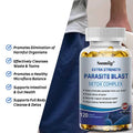 Parasite Detox - Gut Health Supplements - Gut Health - Boosts Immune System -Supports Cleansing and Detoxification, 120 Capsules