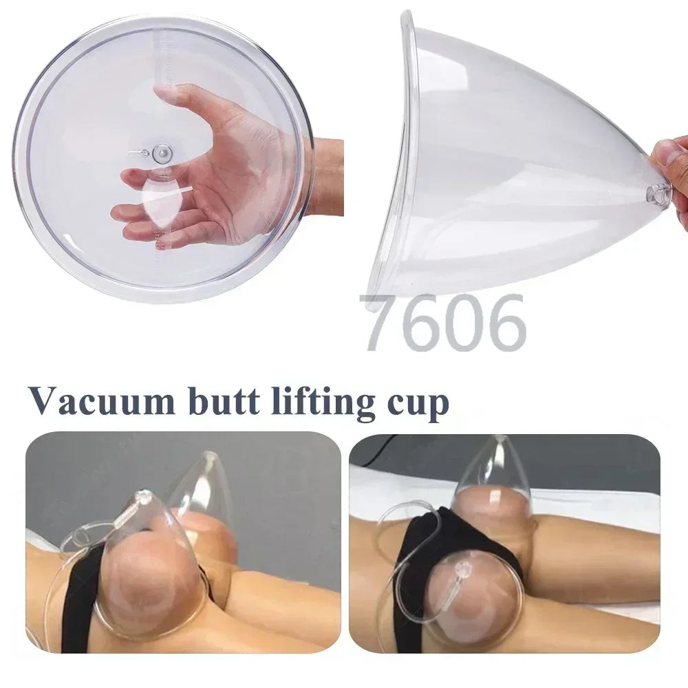 Butt Cup for Buttock  Enlargement Machine 16cm19cm 21cm 1200ml/1500ml/1800ml  Breast Enlargement Suction Hips Lifting Vacuum Cup